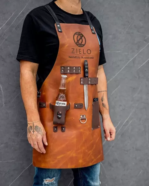 personalized leather apron fathers day gift