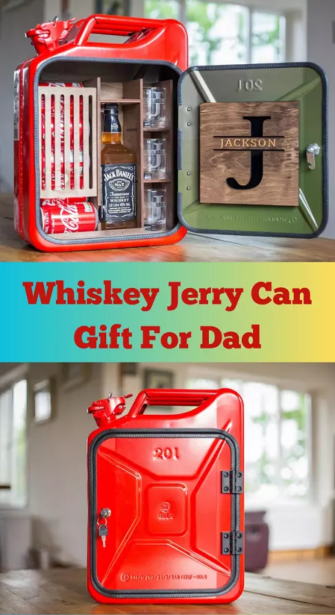 personalized whiskey gift jerry can fathers day