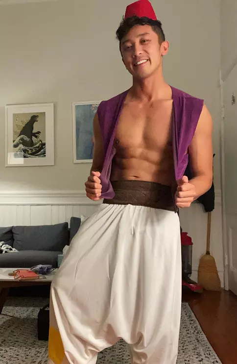 Shirtless Halloween Costumes Aladdin