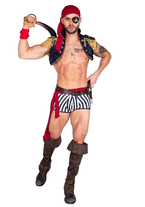 Shirtless Halloween Costumes For Guys Pirate