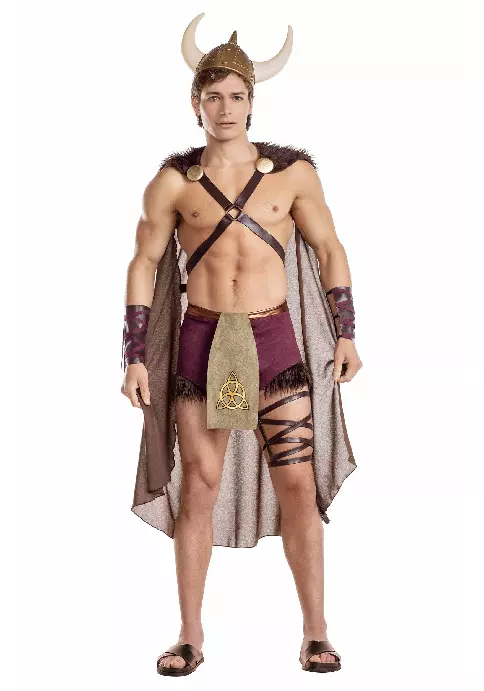 Shirtless Halloween Costumes Viking