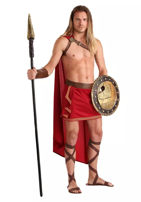 Shirtless Halloween Costumes warrior