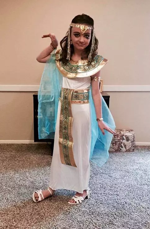 halloween costumes girl kids cleopatra