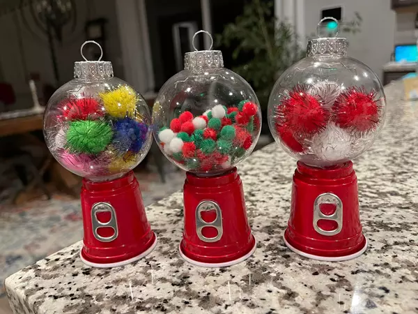 diy gumball machine ornaments