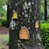 tree stump fairy house ideas 5