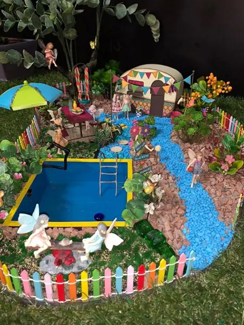 large backyard fairy garden 2