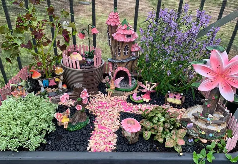 large diy fairy garden 5