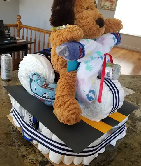 baby shower diaper cake ideas 12