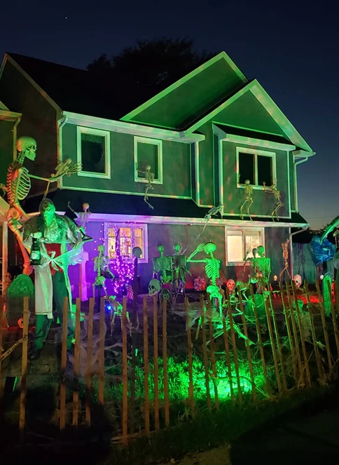 halloween lighting ideas outdoor 12