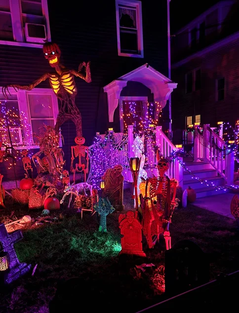 halloween lighting ideas outdoor 7