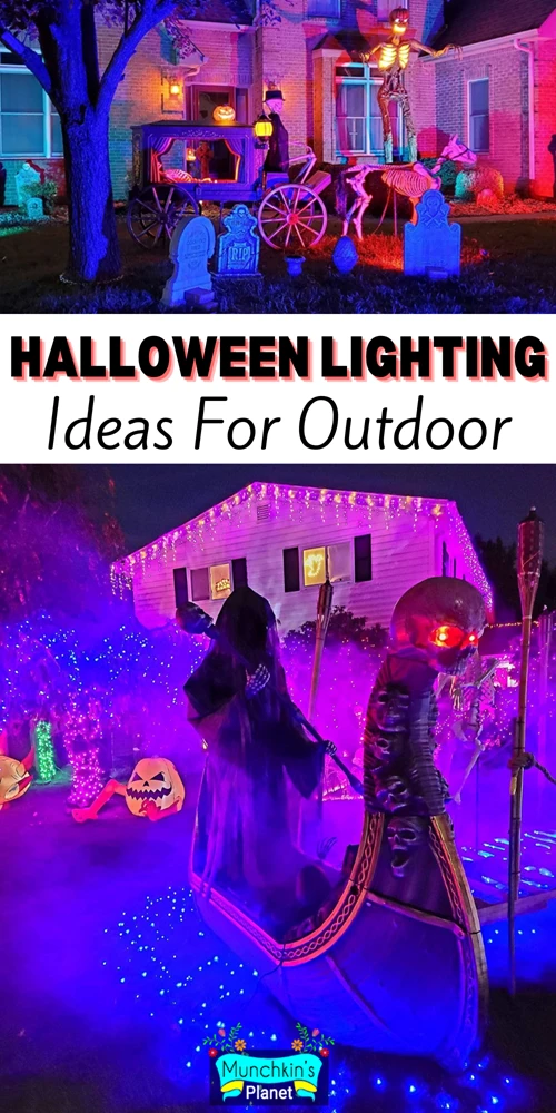 halloween lighting ideas outdoor