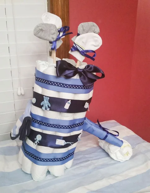 golf bag diaper cake ideas 12