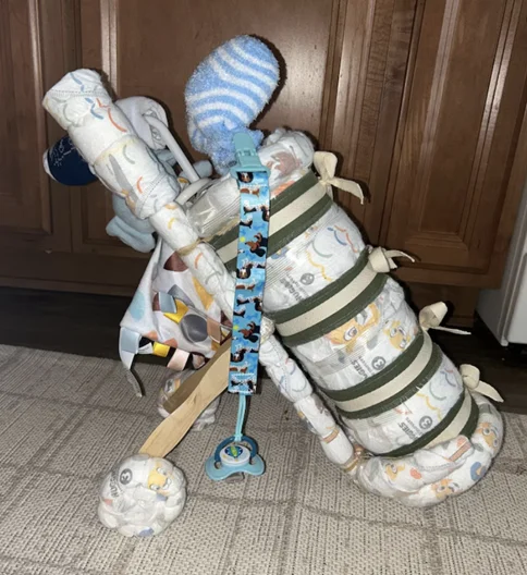 golf bag diaper cake ideas 4