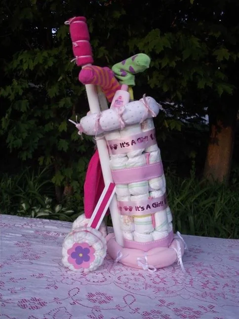 golf bag diaper cake ideas 8