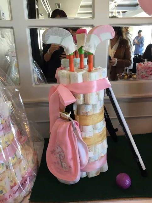 golf bag diaper cake ideas 9